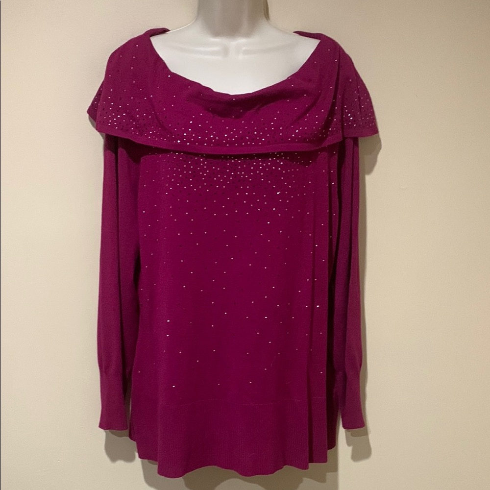 Roz & Ali knit top